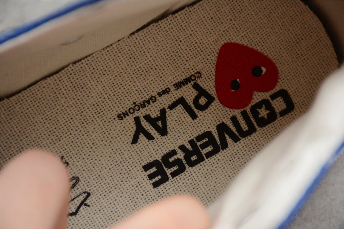 Fabrika Supply Comme des Garçons Play Chuck 70 HI Platform Blue | sapatilhas Sole Rua