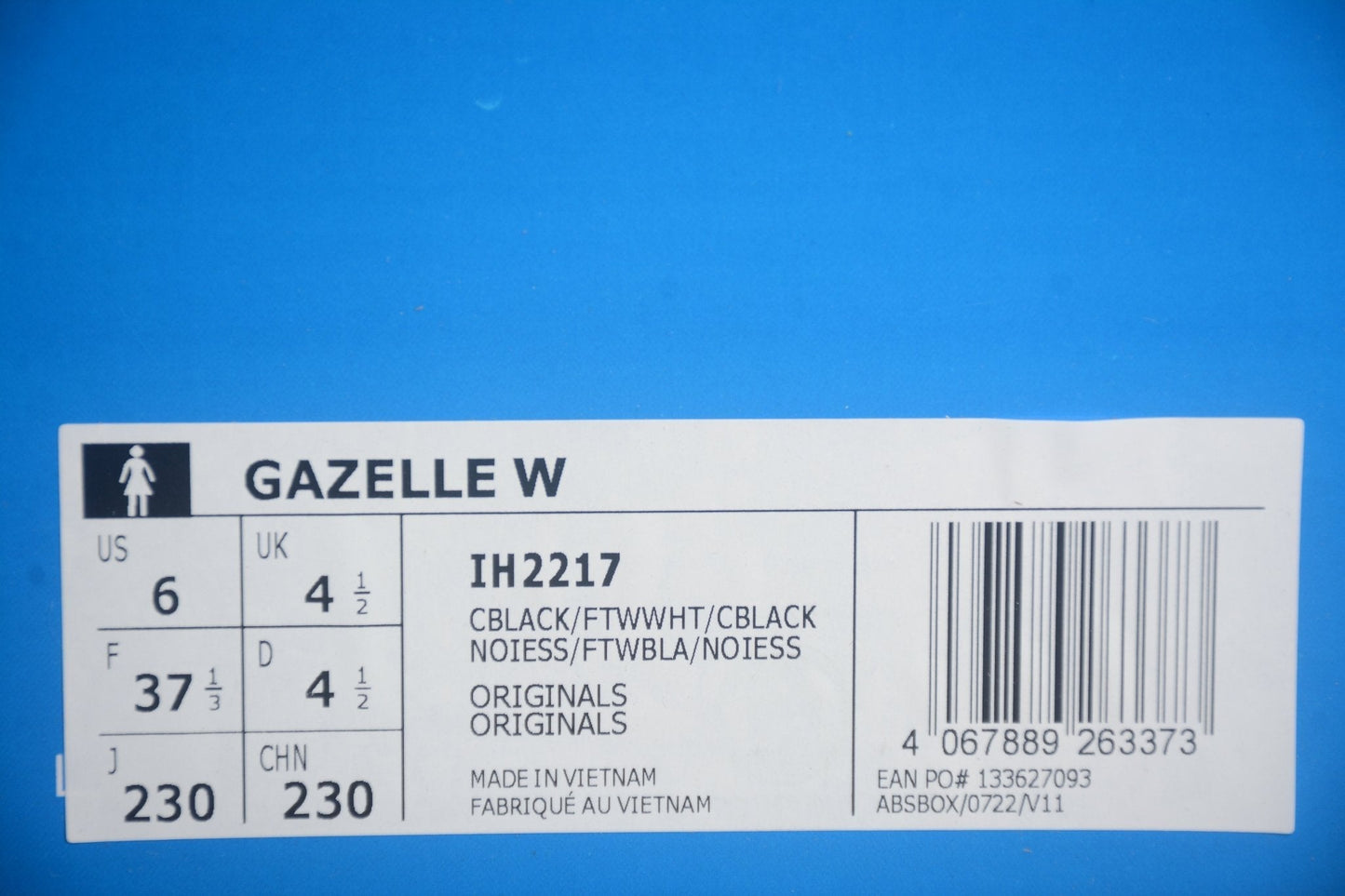 Fabrika Supply Gazelle Black / White | sapatilhas Sole Rua
