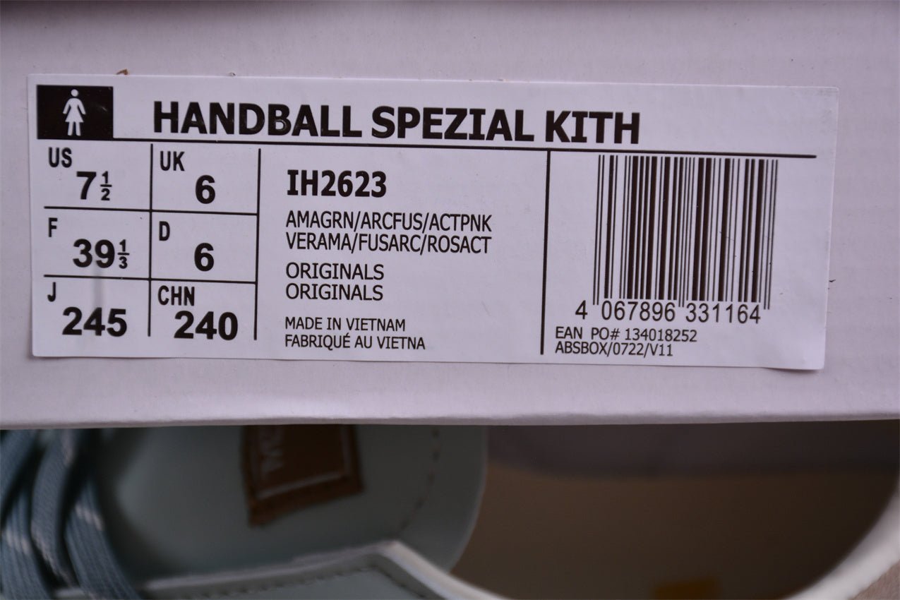 Fabrika Supply Handball Spezial Kith x Blue / Light Blue / Tan | sapatilhas Sole Rua