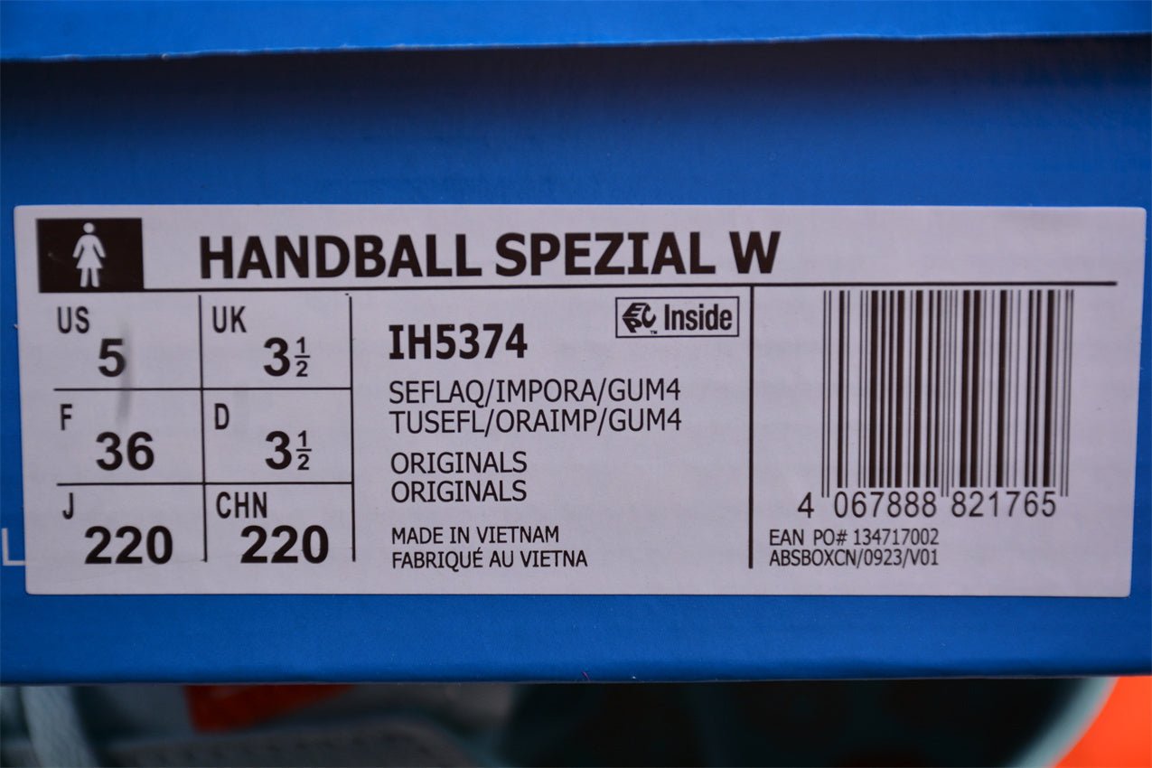 Fabrika Supply Handball Spezial Sky Blue / Orange | sapatilhas Sole Rua