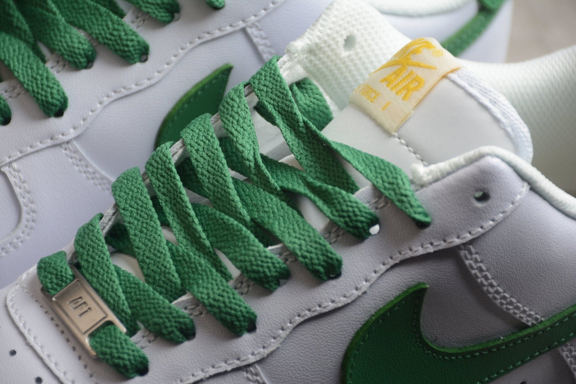 Fabrika Supply Air Force 1 ’07 White / Green | sapatilhas Sole Rua