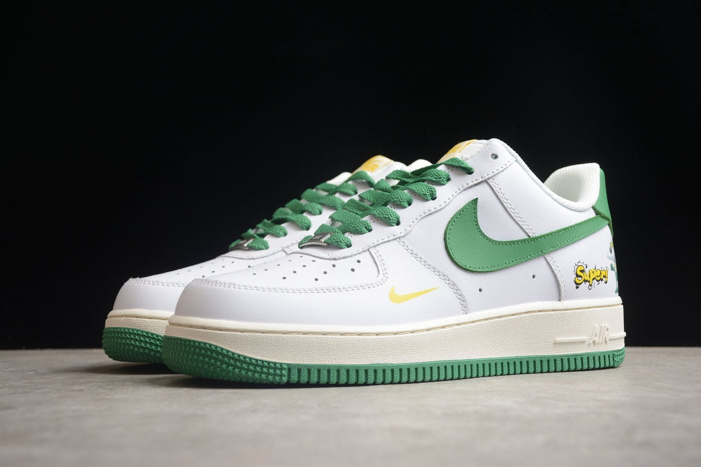 Fabrika Supply Air Force 1 ’07 White / Green | sapatilhas Sole Rua