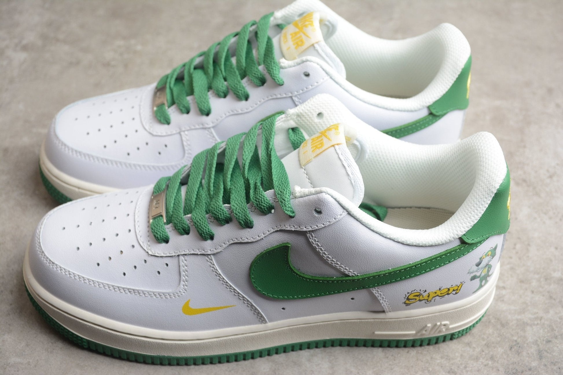 Fabrika Supply Air Force 1 ’07 White / Green | sapatilhas Sole Rua