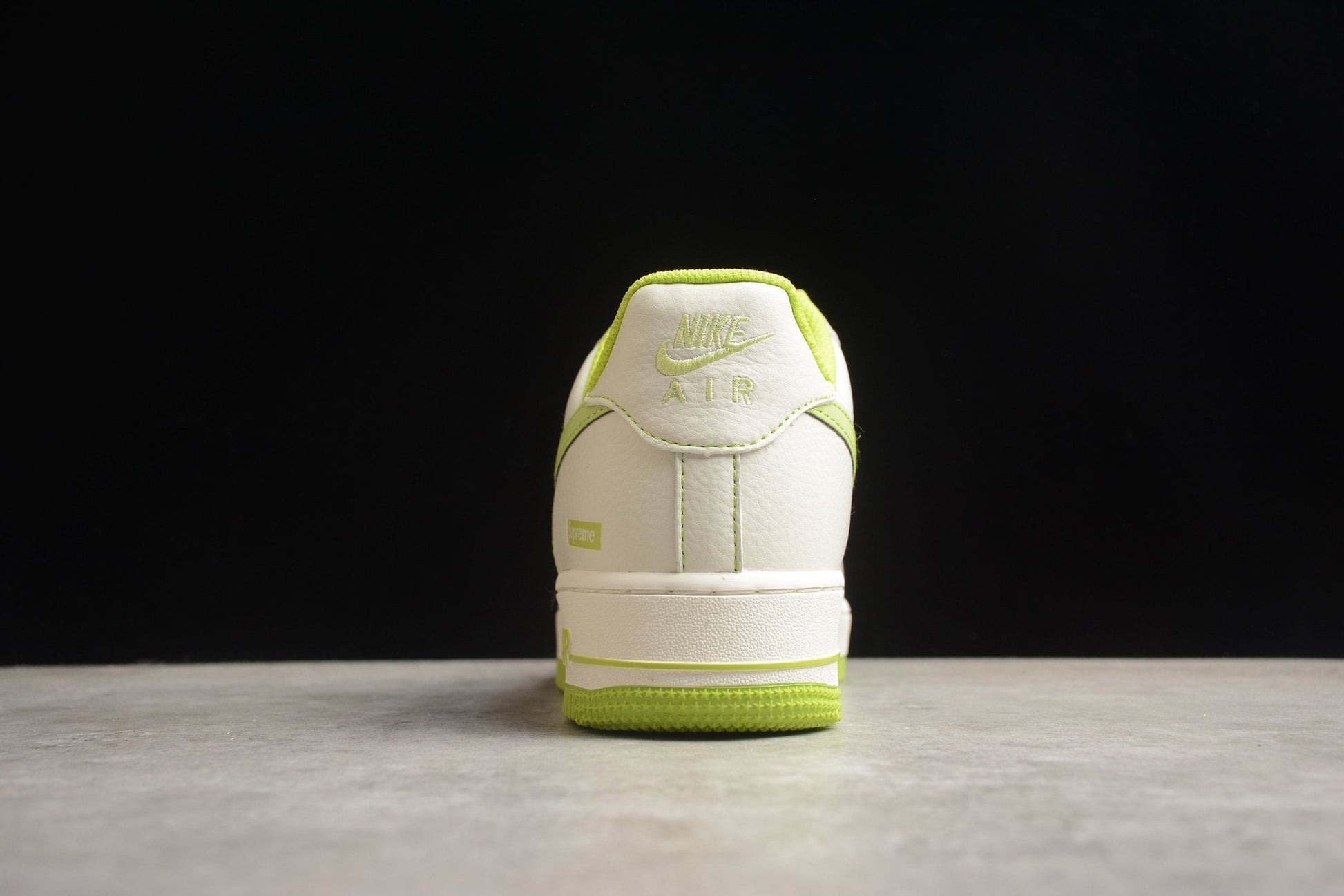Fabrika Supply Air Force 1 ’07 White / Lime Green | sapatilhas Sole Rua