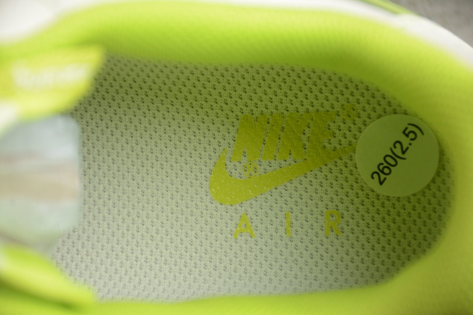 Fabrika Supply Air Force 1 ’07 White / Lime Green | sapatilhas Sole Rua