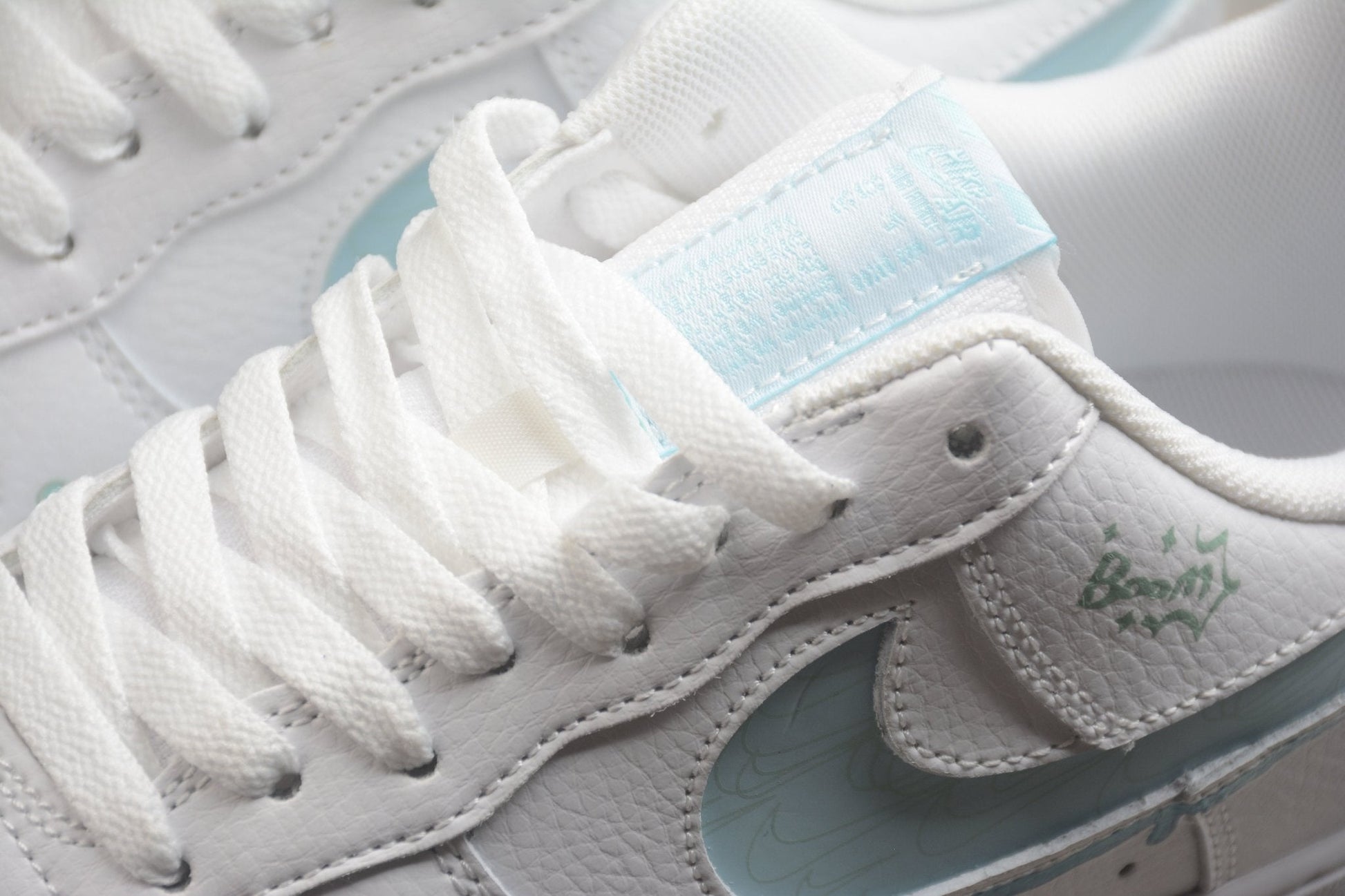 Fabrika Supply Air Force 1 ’07 White / Sky Blue | sapatilhas Sole Rua