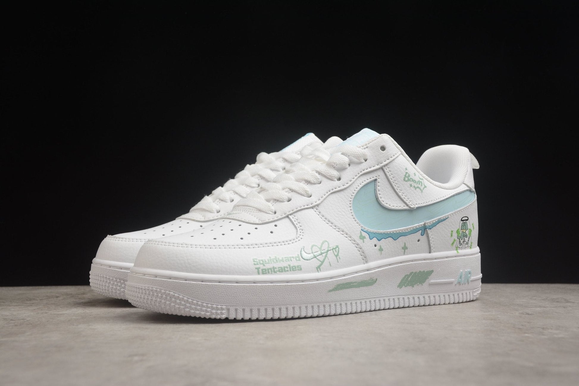 Fabrika Supply Air Force 1 ’07 White / Sky Blue | sapatilhas Sole Rua