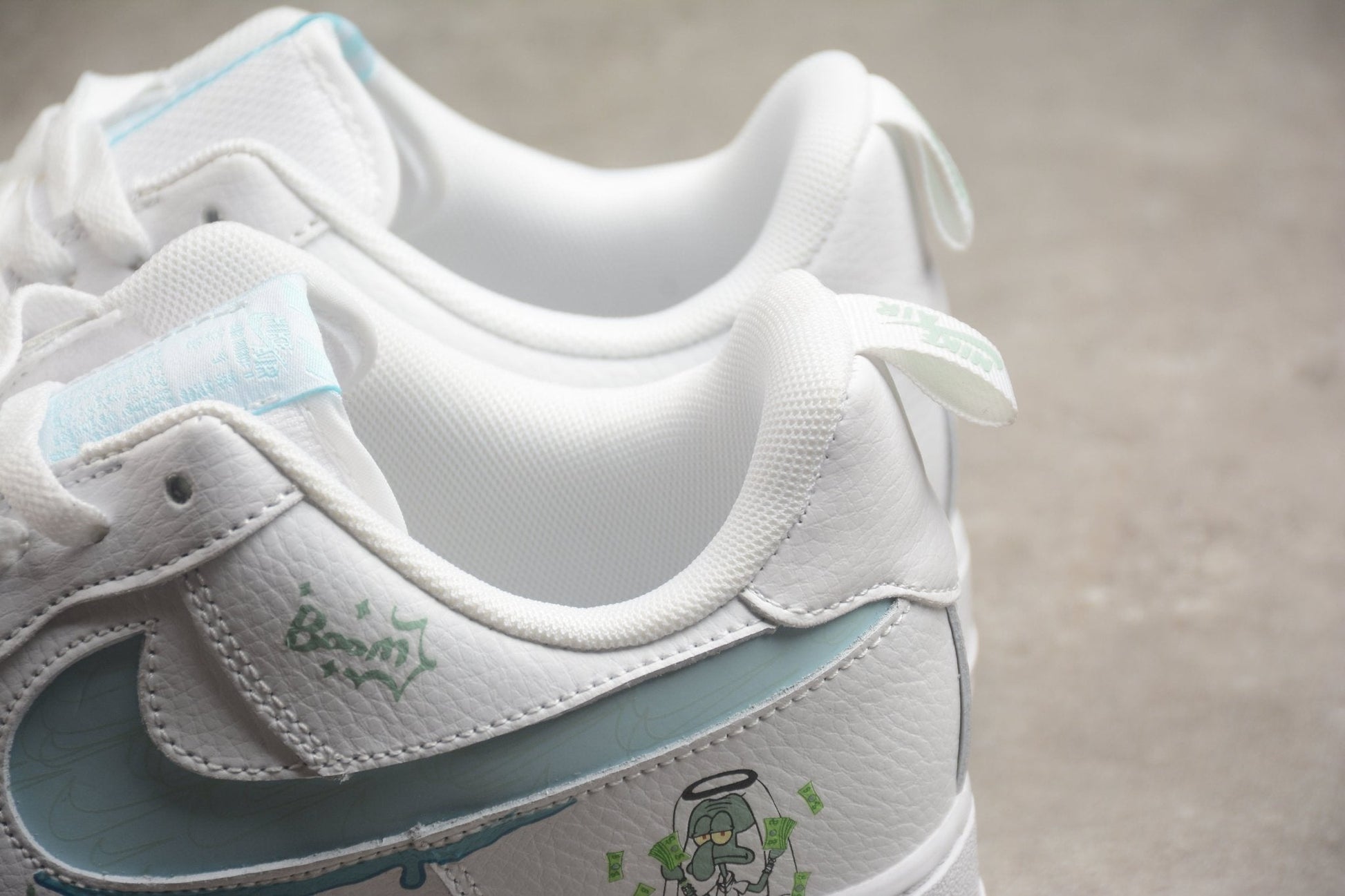 Fabrika Supply Air Force 1 ’07 White / Sky Blue | sapatilhas Sole Rua