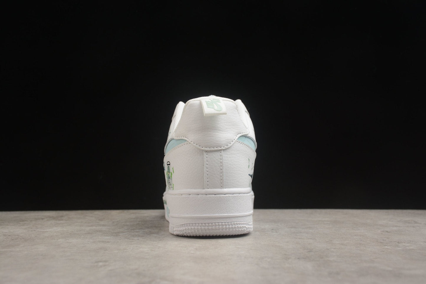 Fabrika Supply Air Force 1 ’07 White / Sky Blue | sapatilhas Sole Rua