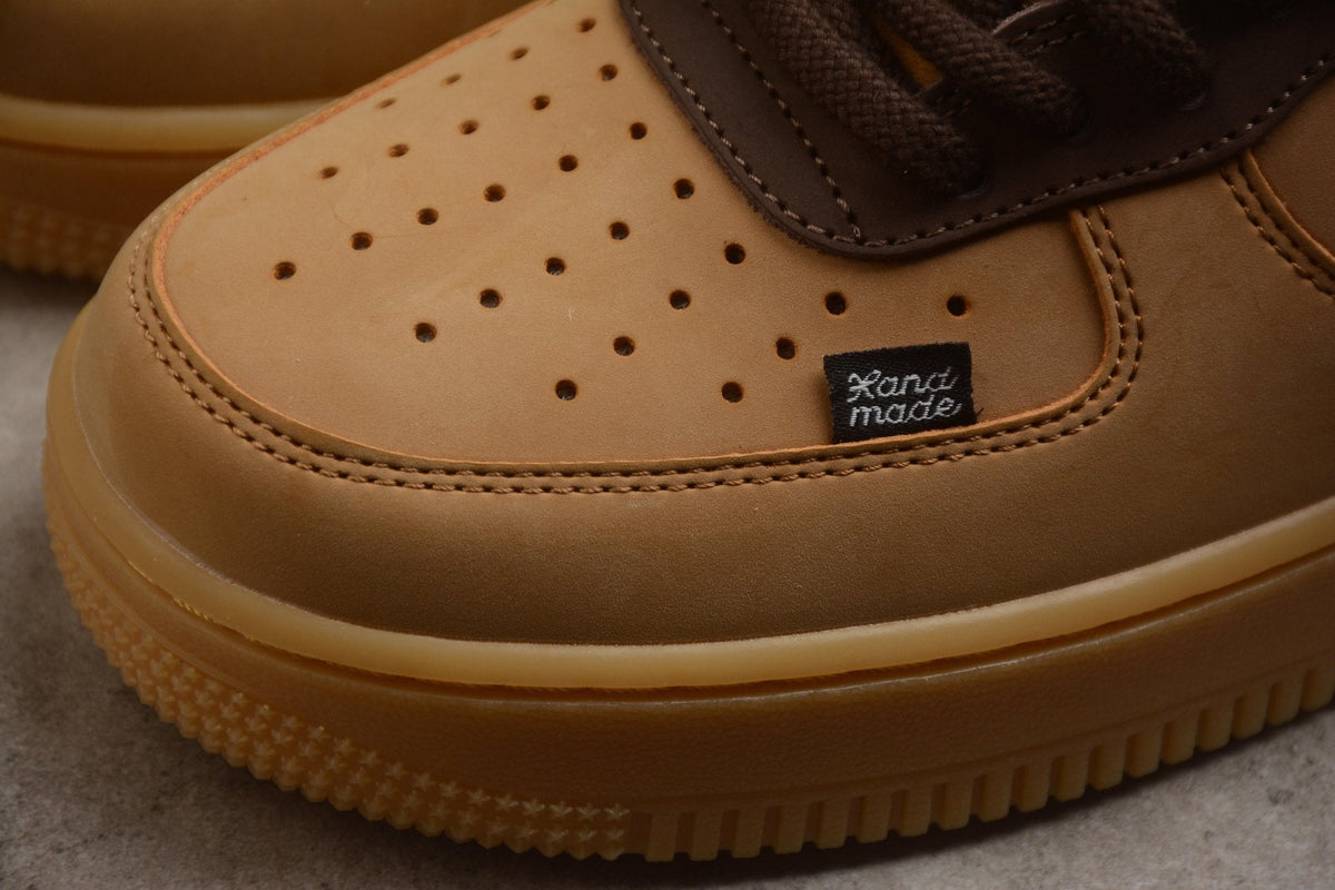 Fabrika Supply Air Force 1 Low “Handmade Caramel” | sapatilhas Sole Rua