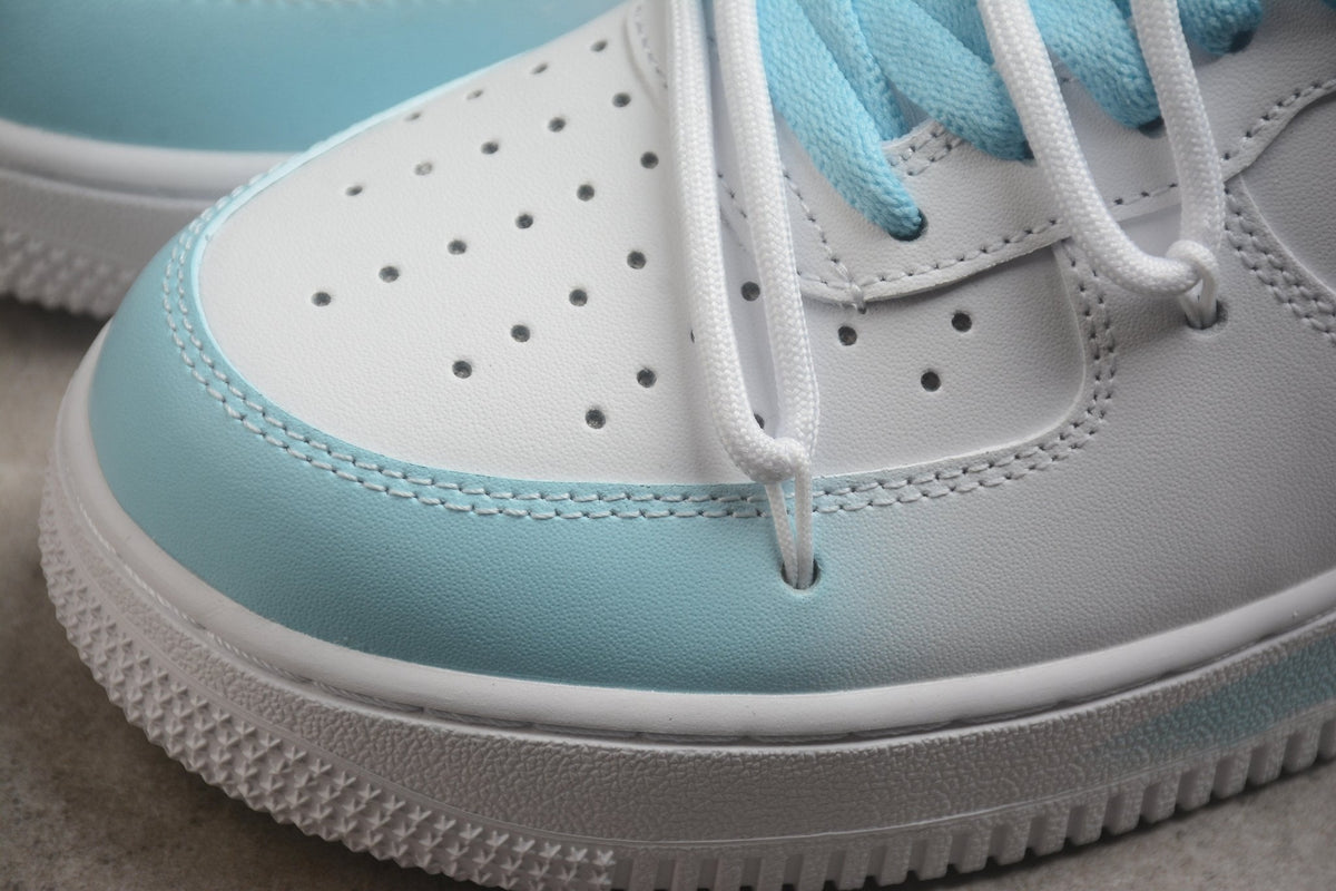 Fabrika Supply Air Force 1 Low “Love Real” White / Sky Blue | sapatilhas Sole Rua