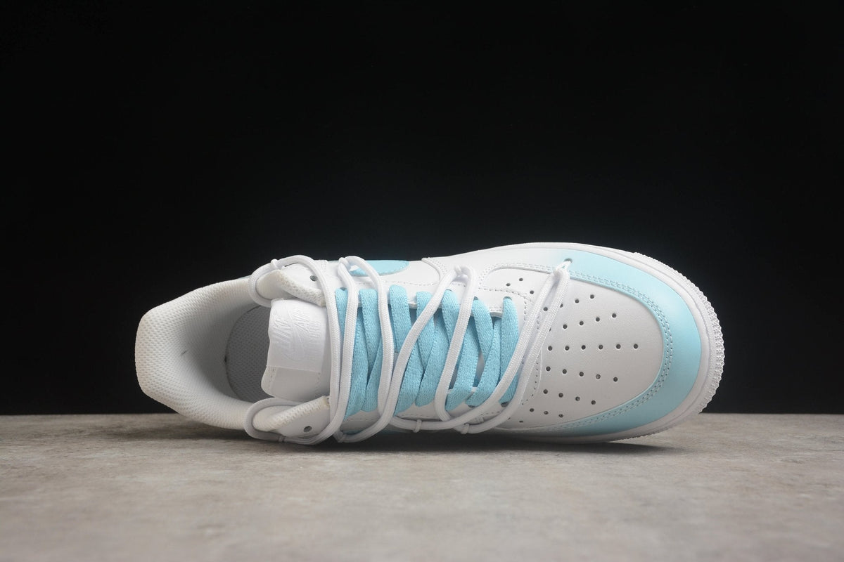 Fabrika Supply Air Force 1 Low “Love Real” White / Sky Blue | sapatilhas Sole Rua