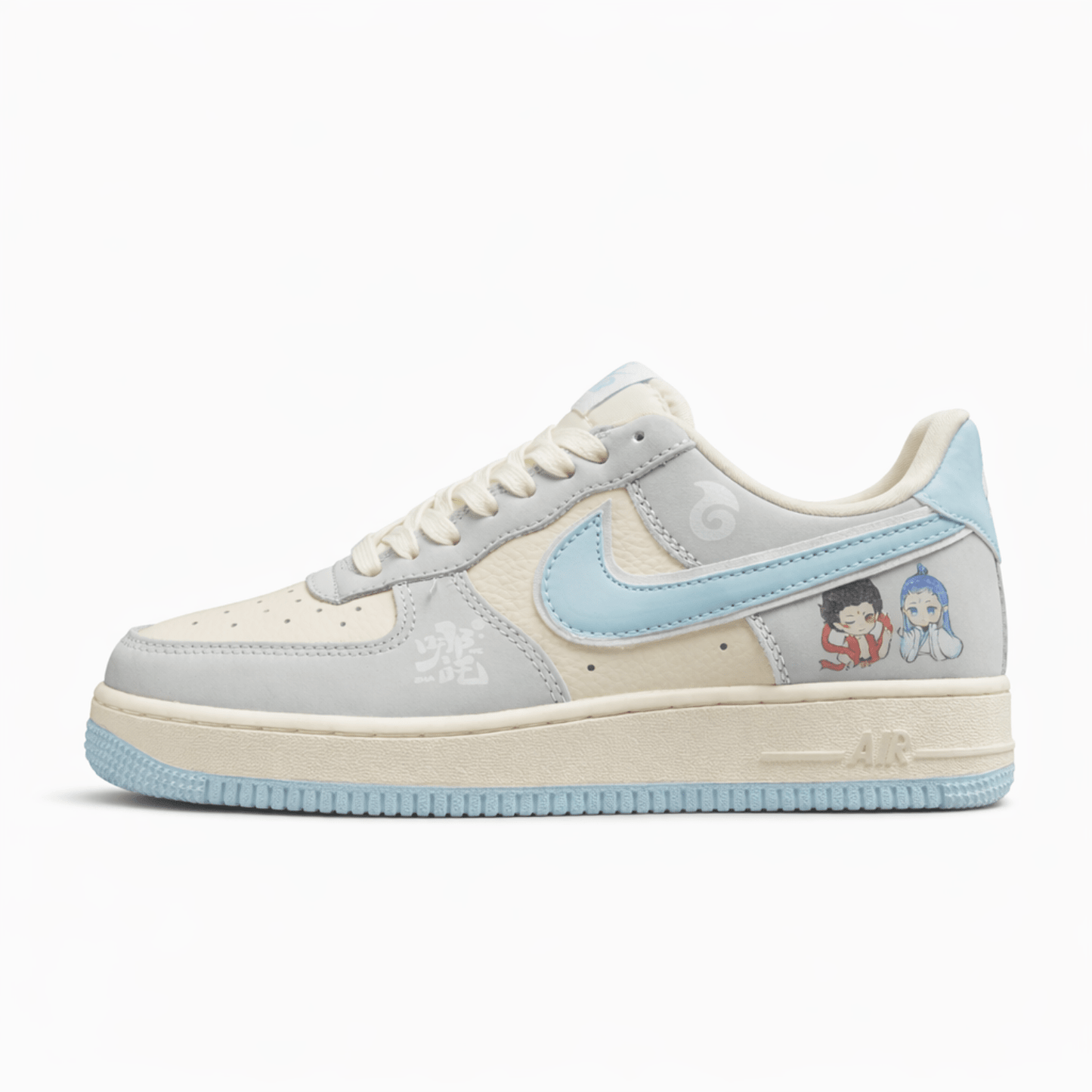 Fabrika Supply Air Force 1 Low “Nezha” Beige / Sky Blue | sapatilhas Sole Rua