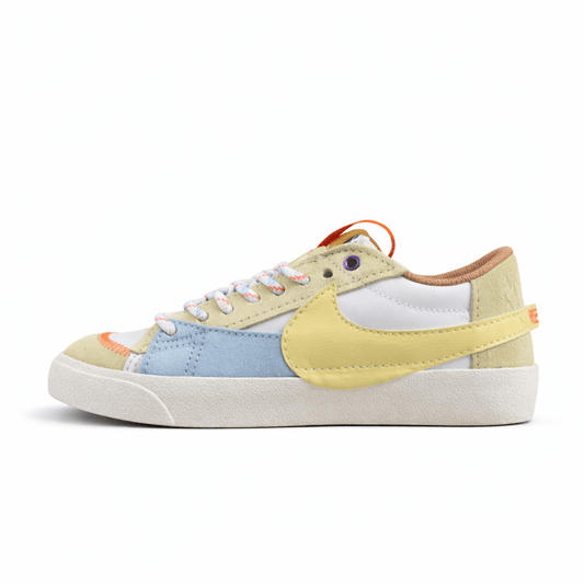 Fabrika Supply Blazer Low ’77 Beige / Blue / White | sapatilhas Sole Rua