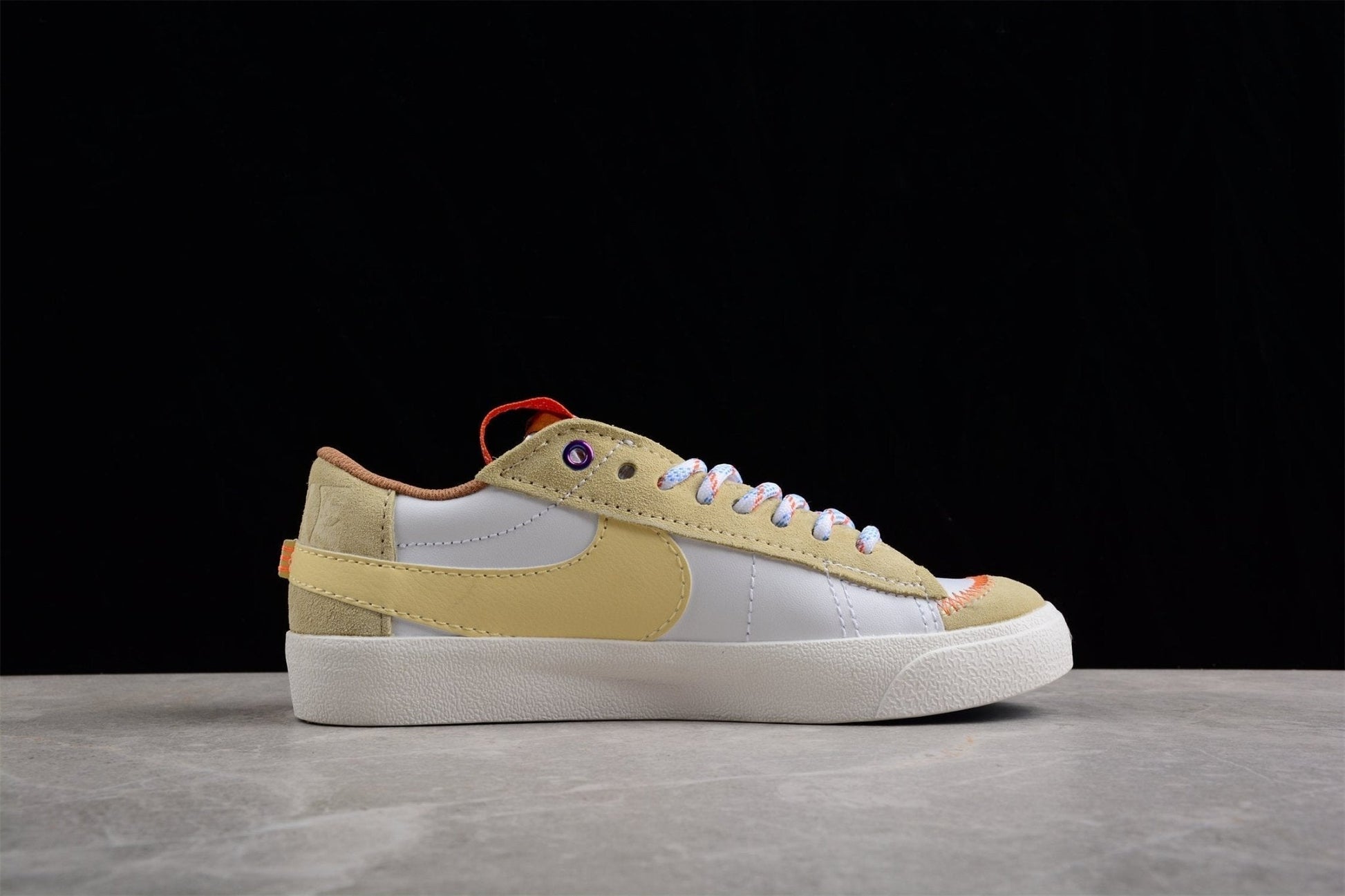 Fabrika Supply Blazer Low ’77 Beige / Blue / White | sapatilhas Sole Rua