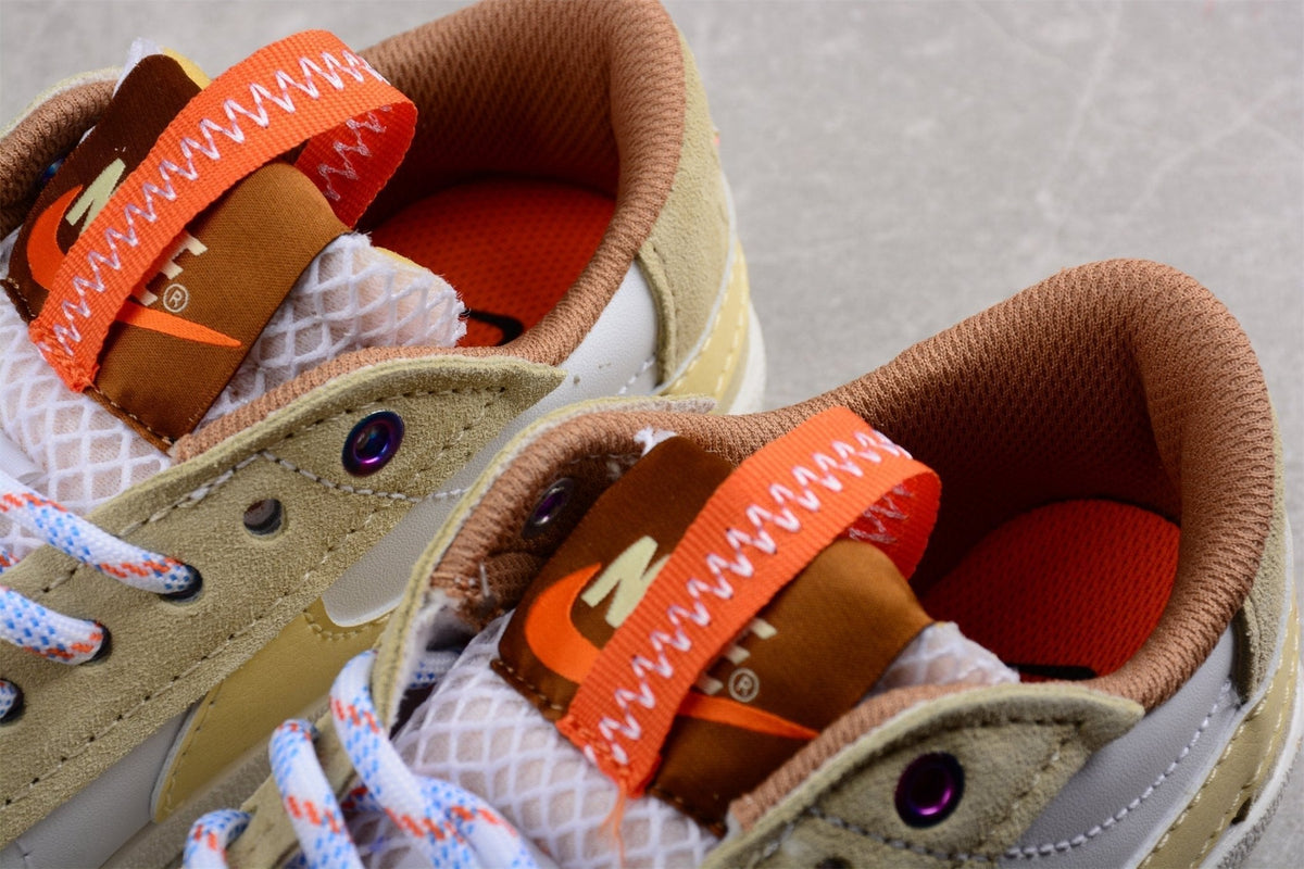 Fabrika Supply Blazer Low ’77 Beige / Blue / White | sapatilhas Sole Rua