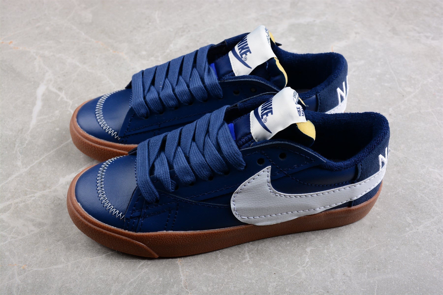 Fabrika Supply Blazer Low ’77 Blue / White | sapatilhas Sole Rua