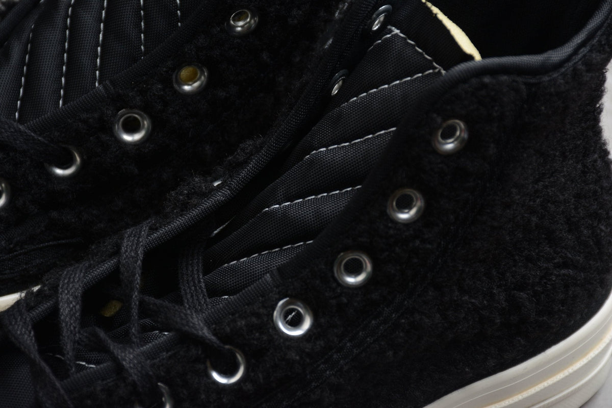 Fabrika Supply Chuck 70 HI Sherpa Black / White / Egret | sapatilhas Sole Rua