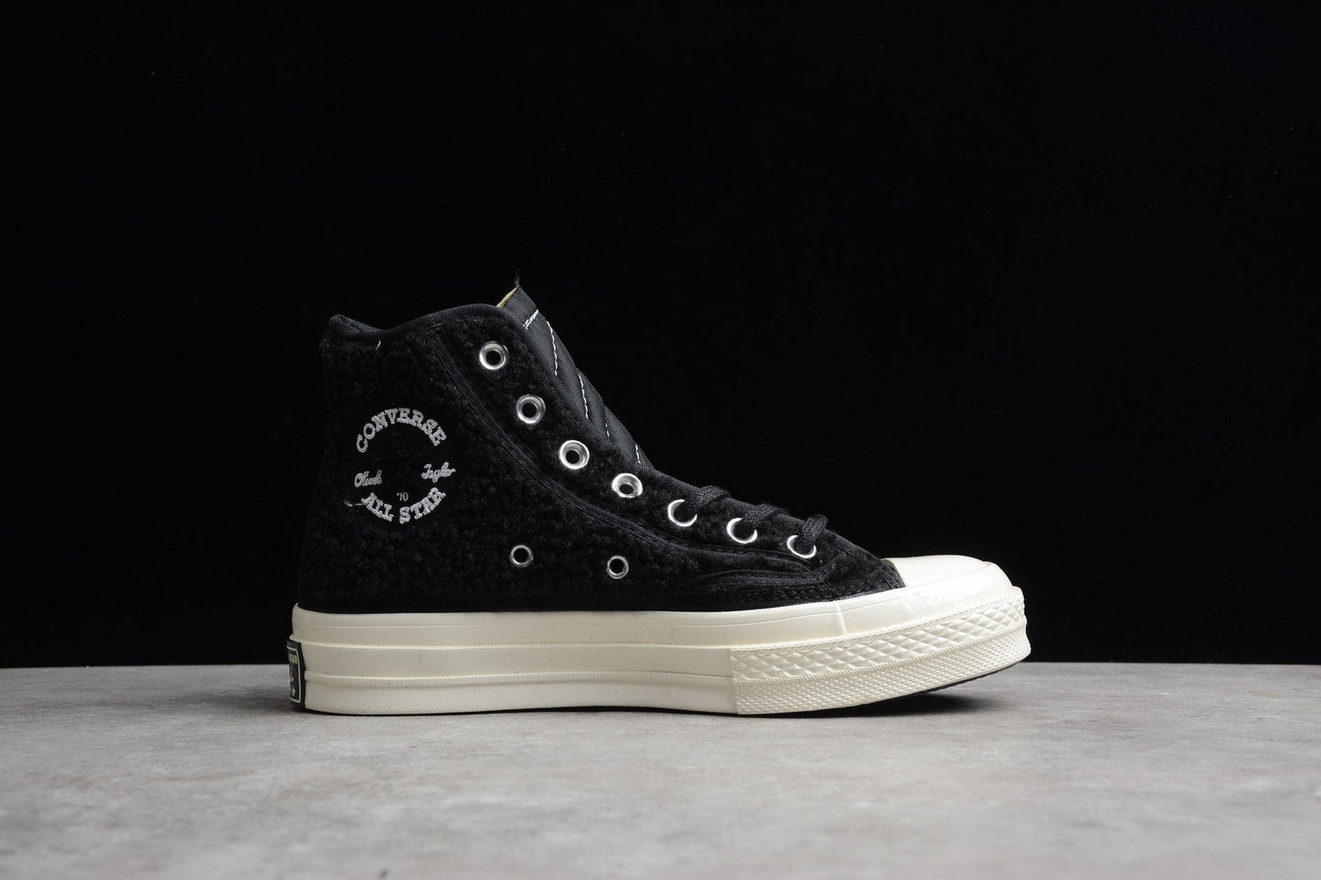 Fabrika Supply Chuck 70 HI Sherpa Black / White / Egret | sapatilhas Sole Rua