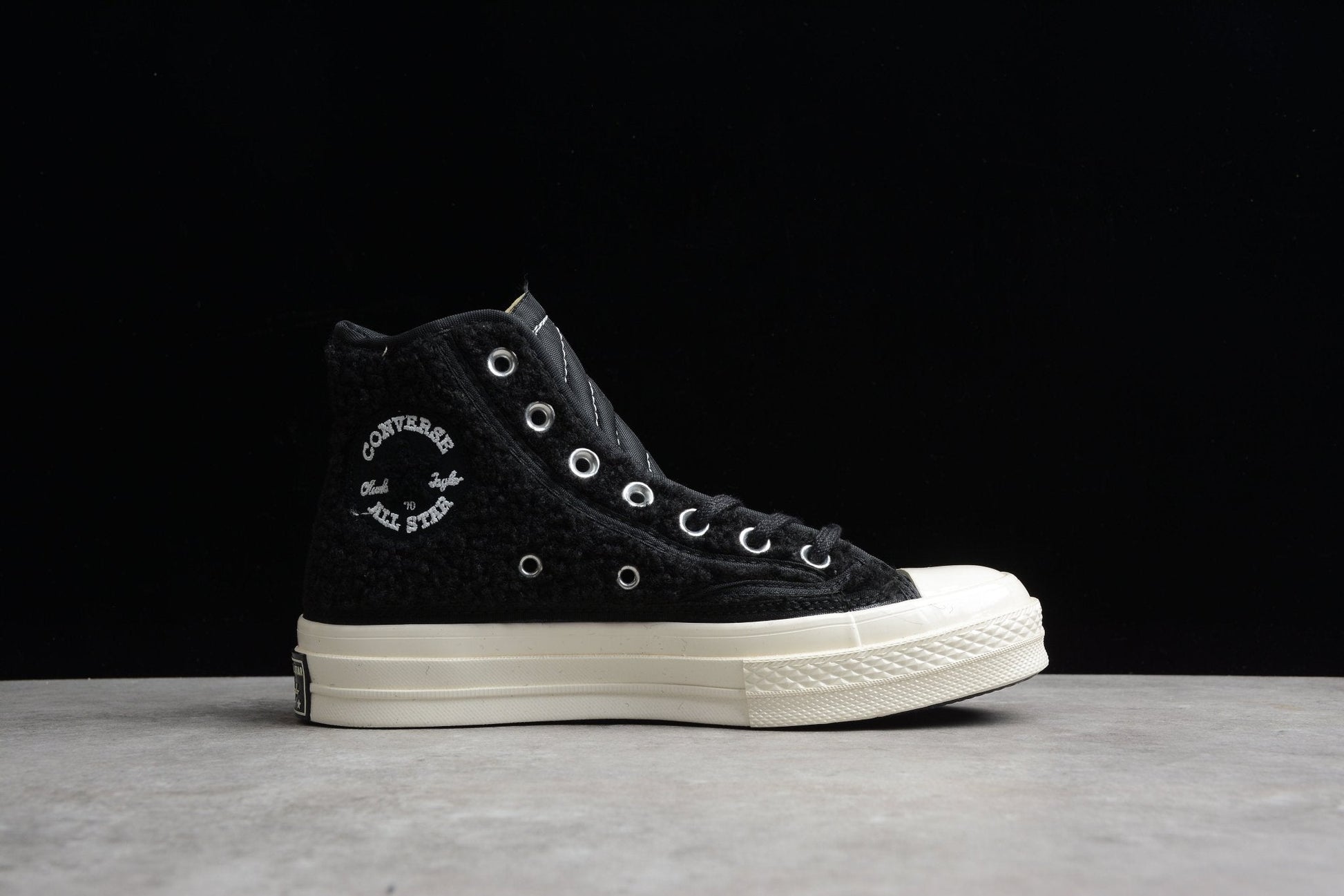 Fabrika Supply Chuck 70 HI Sherpa Black / White / Egret | sapatilhas Sole Rua