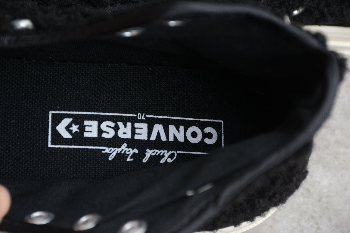Fabrika Supply Chuck 70 HI Sherpa Black / White / Egret | sapatilhas Sole Rua