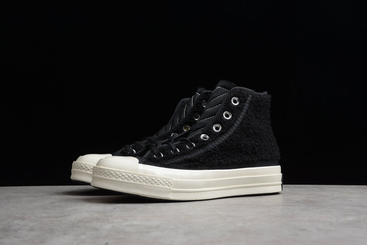 Fabrika Supply Chuck 70 HI Sherpa Black / White / Egret | sapatilhas Sole Rua