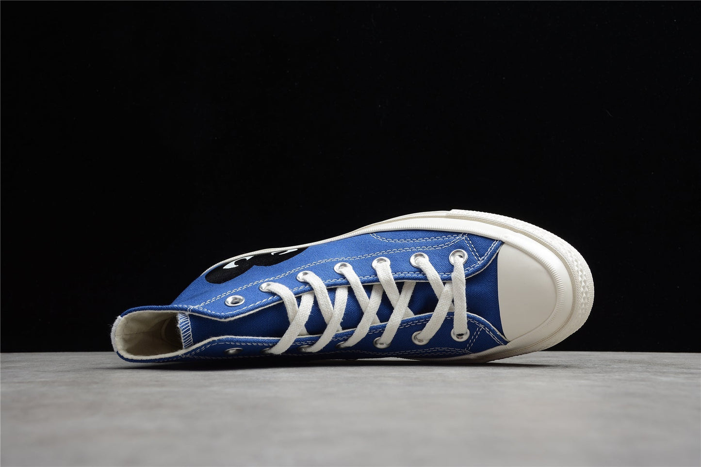 Fabrika Supply Comme des Garçons Play Chuck 70 HI Platform Blue | sapatilhas Sole Rua