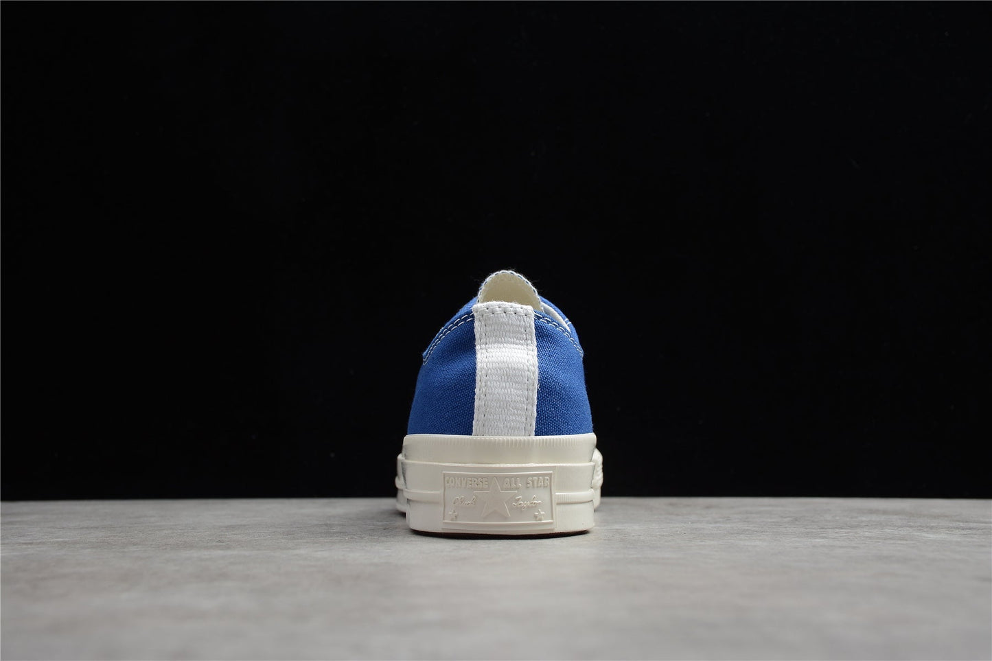 Fabrika Supply Comme des Garçons Play Chuck 70 Low Platform Blue | sapatilhas Sole Rua