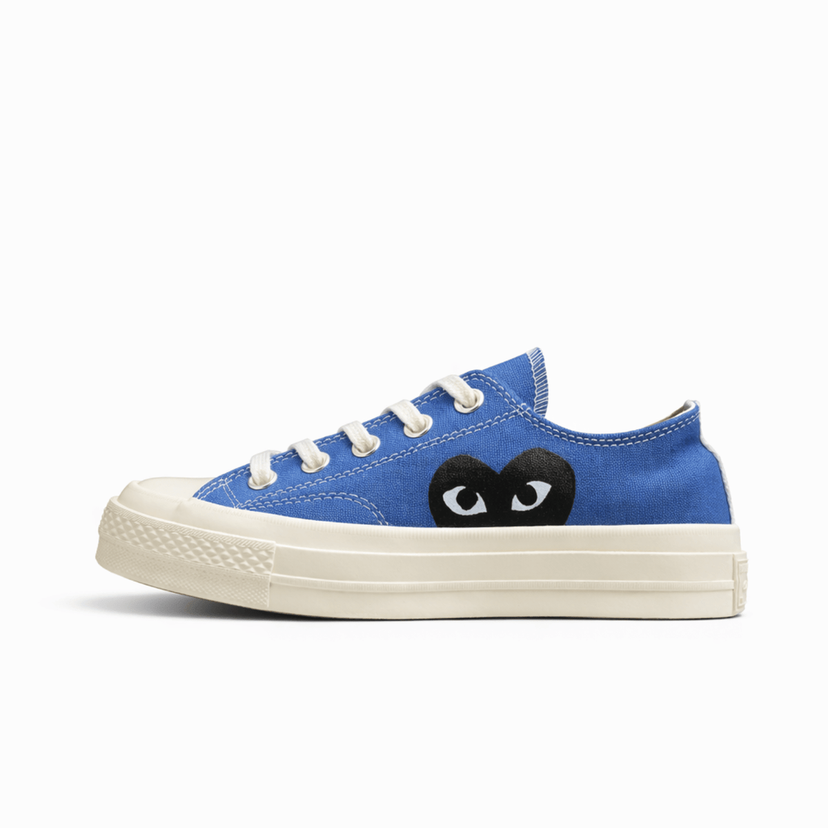 Fabrika Supply Comme des Garçons Play Chuck 70 Low Platform Blue | sapatilhas Sole Rua