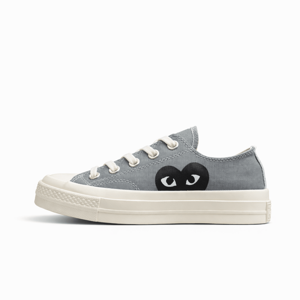 Fabrika Supply Comme des Garçons Play Chuck 70 Low Platform Grey | sapatilhas Sole Rua