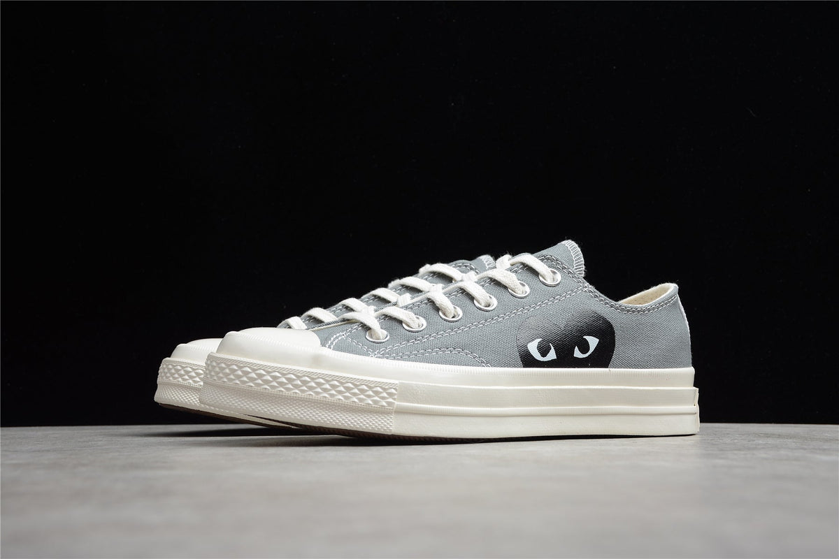 Fabrika Supply Comme des Garçons Play Chuck 70 Low Platform Grey | sapatilhas Sole Rua