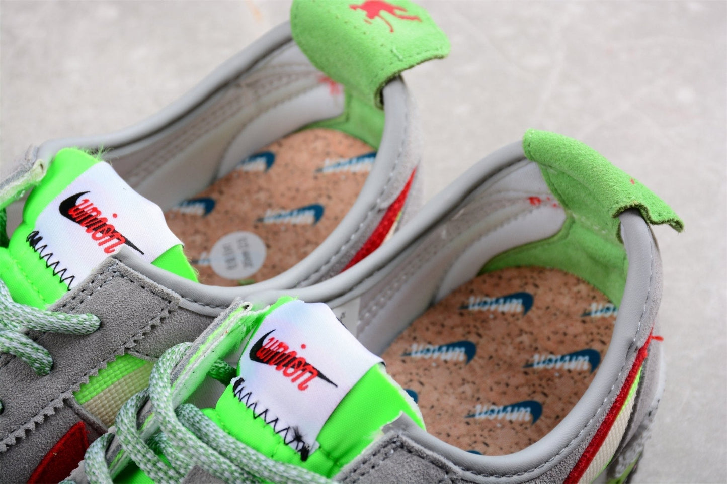 Fabrika Supply Cortez SP “Union LA” Grey / Green / Red | sapatilhas Sole Rua