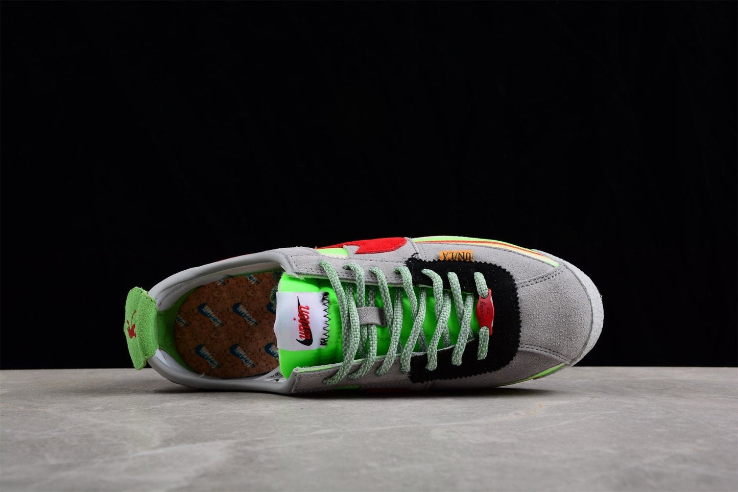 Fabrika Supply Cortez SP “Union LA” Grey / Green / Red | sapatilhas Sole Rua