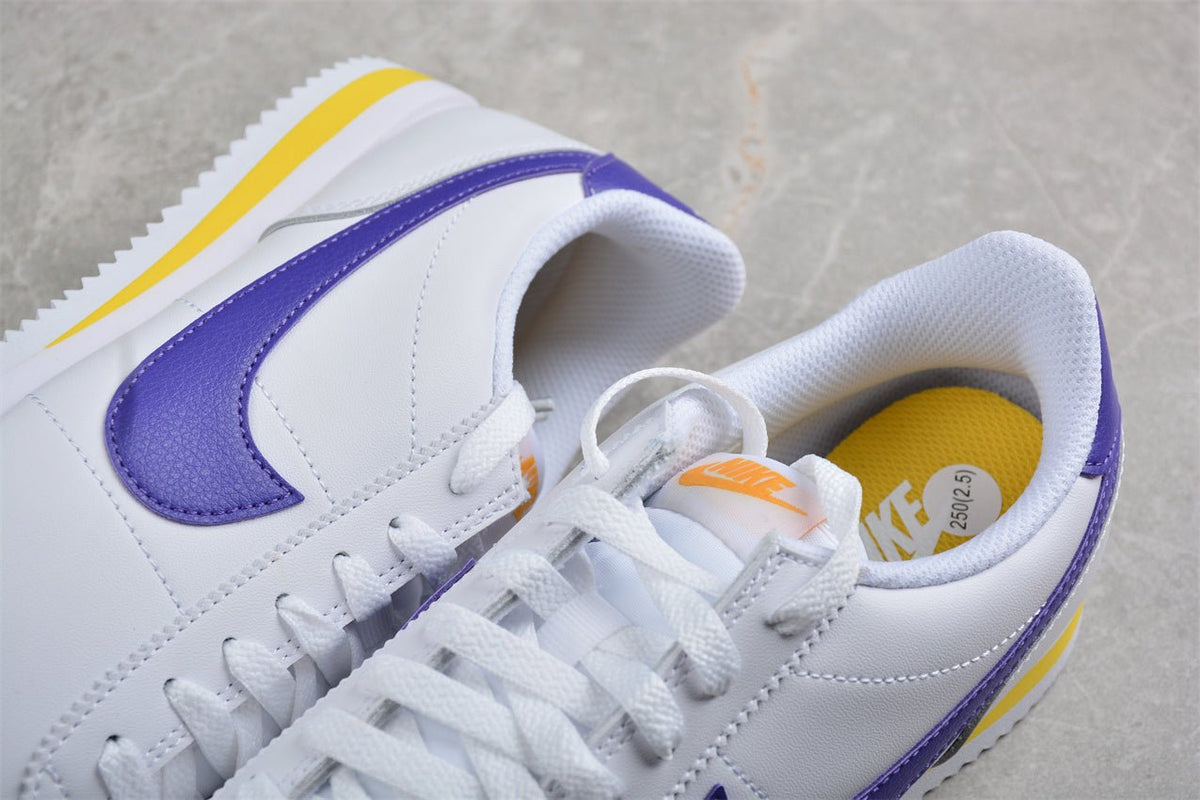 Fabrika Supply Cortez White / Purple / Yellow | sapatilhas Sole Rua