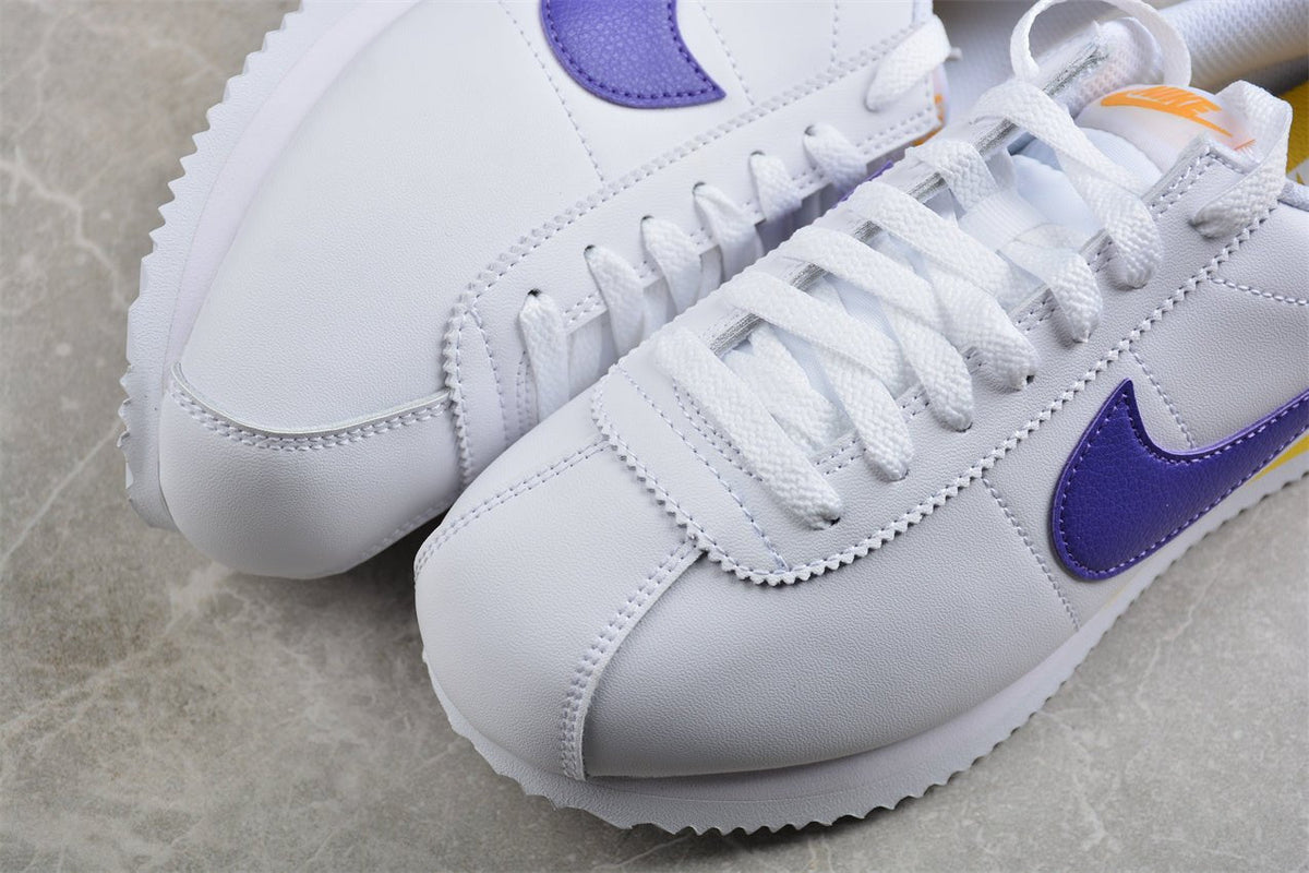 Fabrika Supply Cortez White / Purple / Yellow | sapatilhas Sole Rua