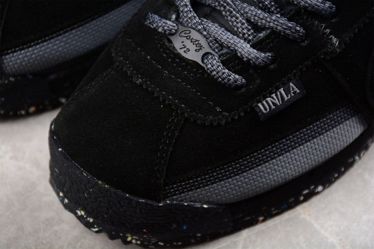 Essenza Rosa Cortez x Union LA Black / Grey | sapatilhas Sole Rua