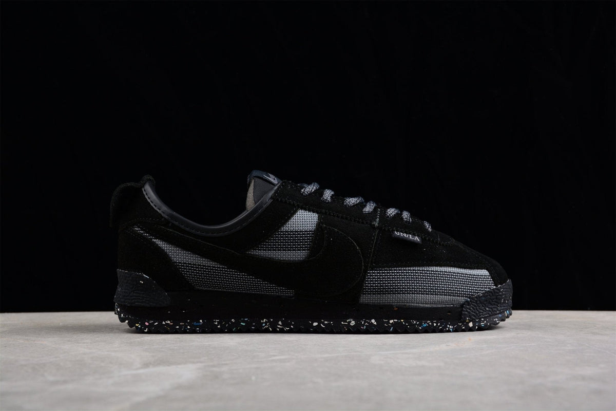 Essenza Rosa Cortez x Union LA Black / Grey | sapatilhas Sole Rua
