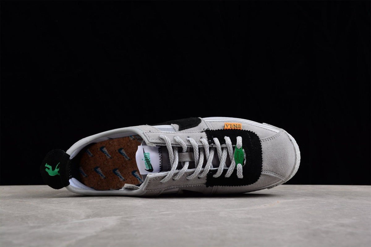 Essenza Rosa Cortez x Union LA Grey / Black | sapatilhas Sole Rua