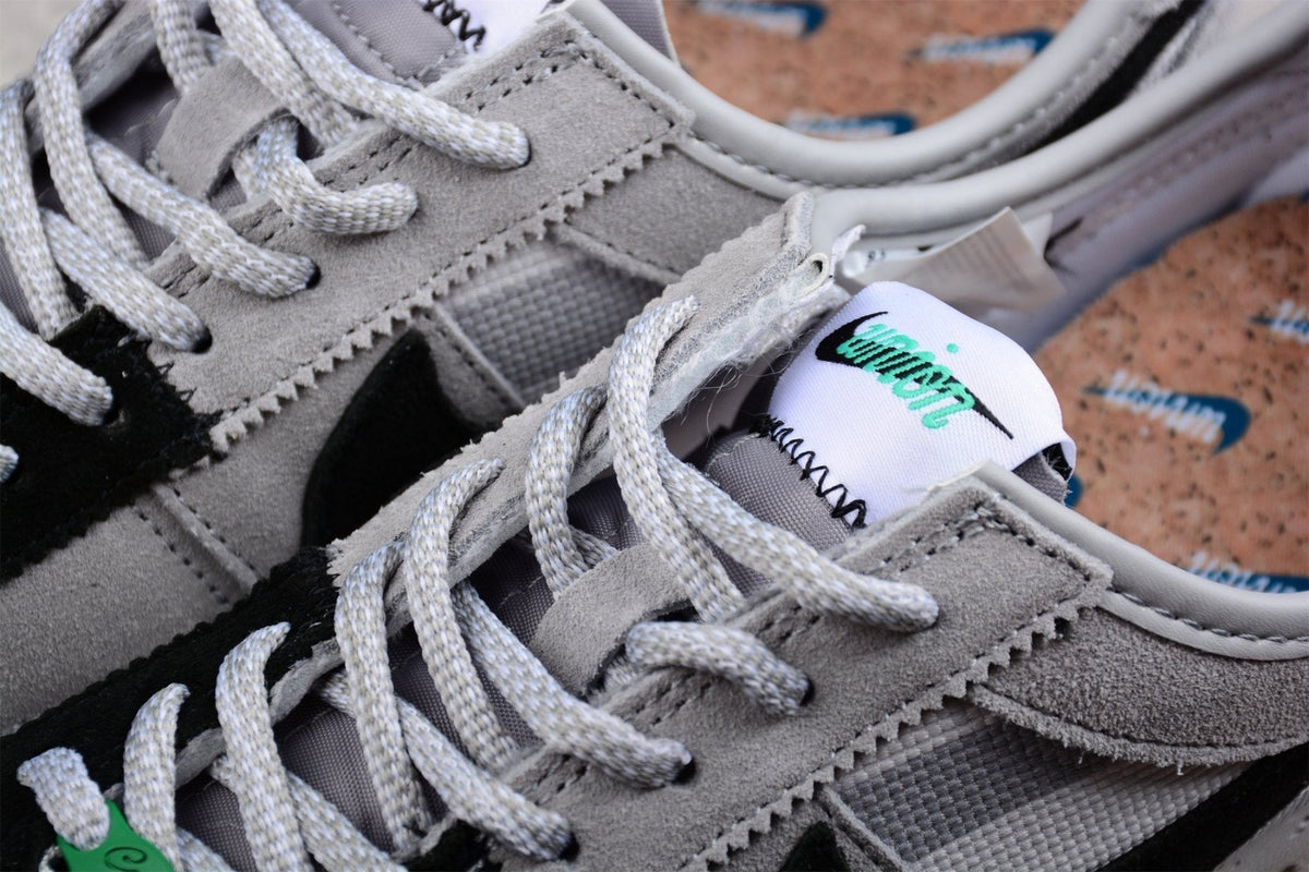 Essenza Rosa Cortez x Union LA Grey / Black | sapatilhas Sole Rua