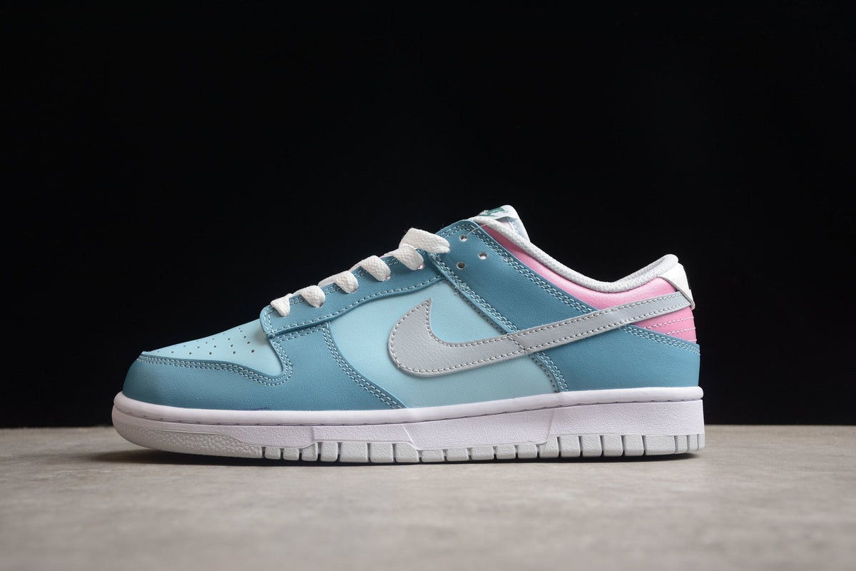 Essenza Rosa Dunk Low Blue / Sky Blue / Pastel Pink | sapatilhas Sole Rua