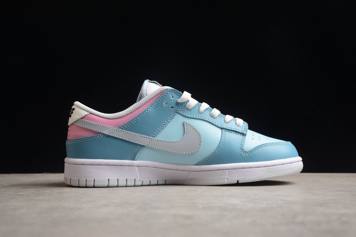 Essenza Rosa Dunk Low Blue / Sky Blue / Pastel Pink | sapatilhas Sole Rua