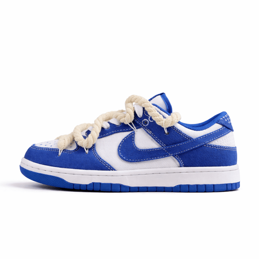 Essenza Rosa Dunk Low Blue / White | sapatilhas Sole Rua