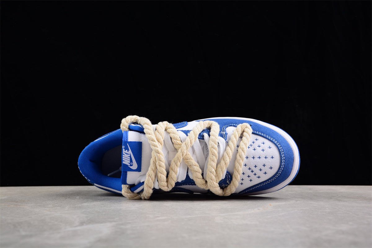 Essenza Rosa Dunk Low Blue / White | sapatilhas Sole Rua