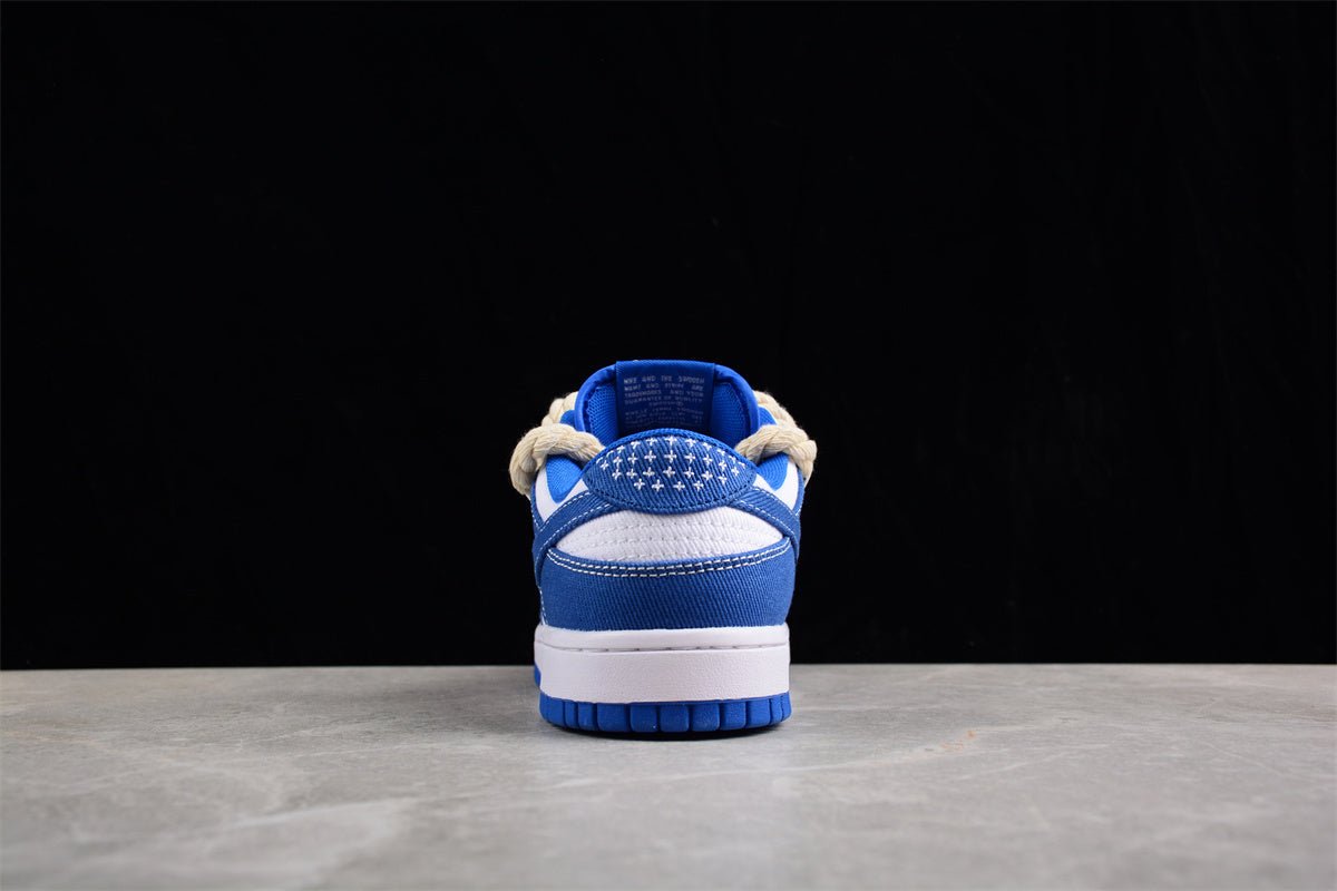 Essenza Rosa Dunk Low Blue / White | sapatilhas Sole Rua