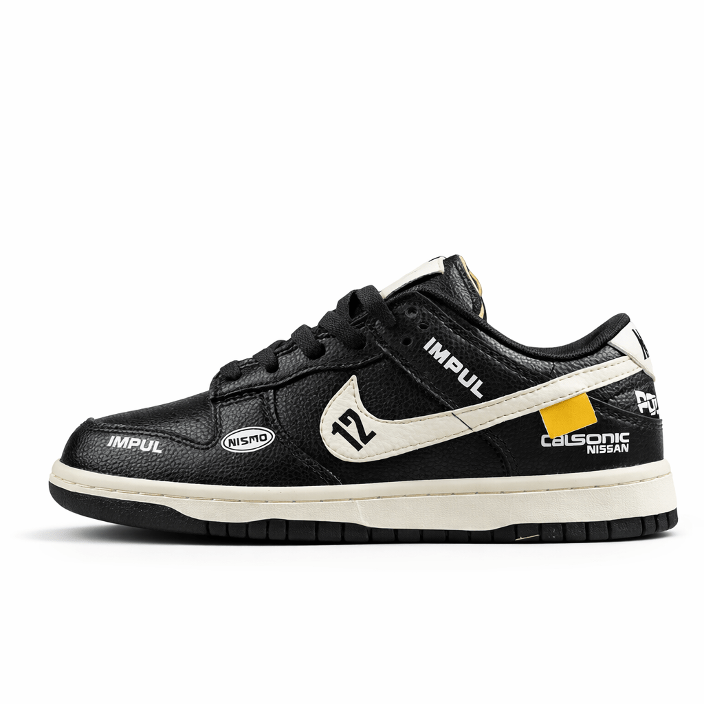 Essenza Rosa Dunk Low “Calsonic Nissan Impul” Black / White | sapatilhas Sole Rua