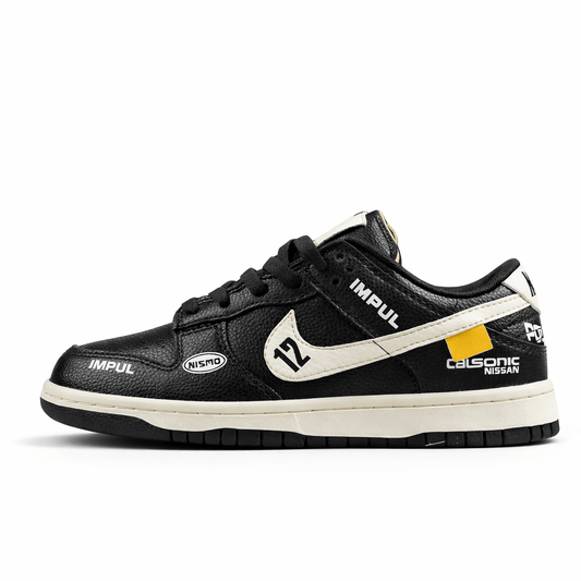 Essenza Rosa Dunk Low “Calsonic Nissan Impul” Black / White | sapatilhas Sole Rua