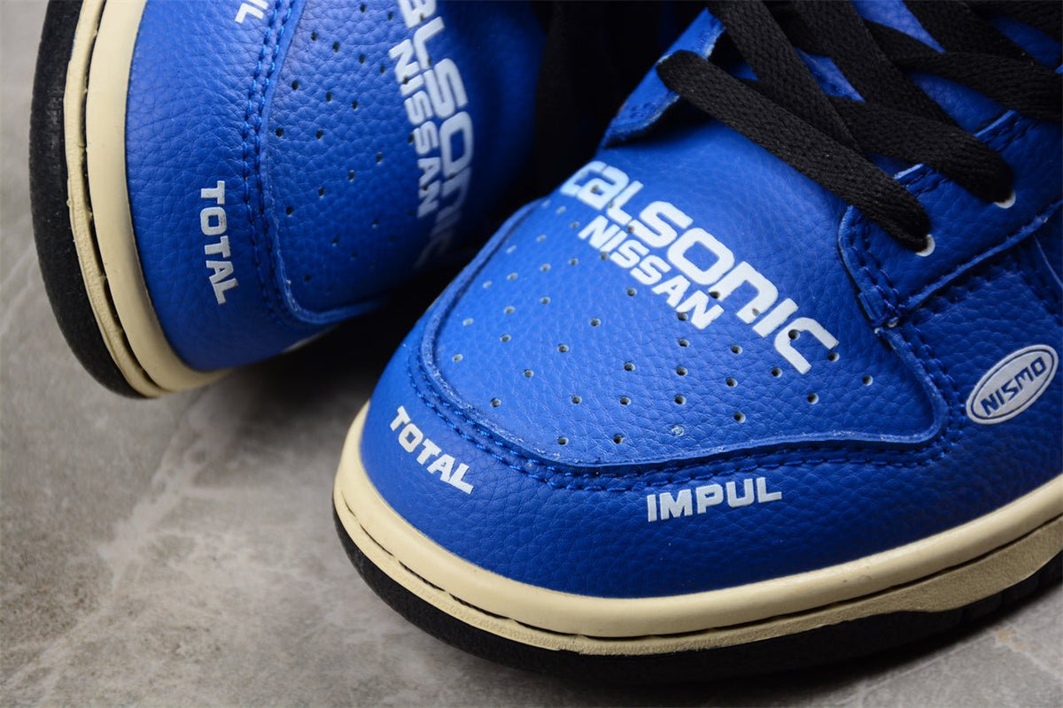 Essenza Rosa Dunk Low “Calsonic Nissan Impul” Blue / White | sapatilhas Sole Rua