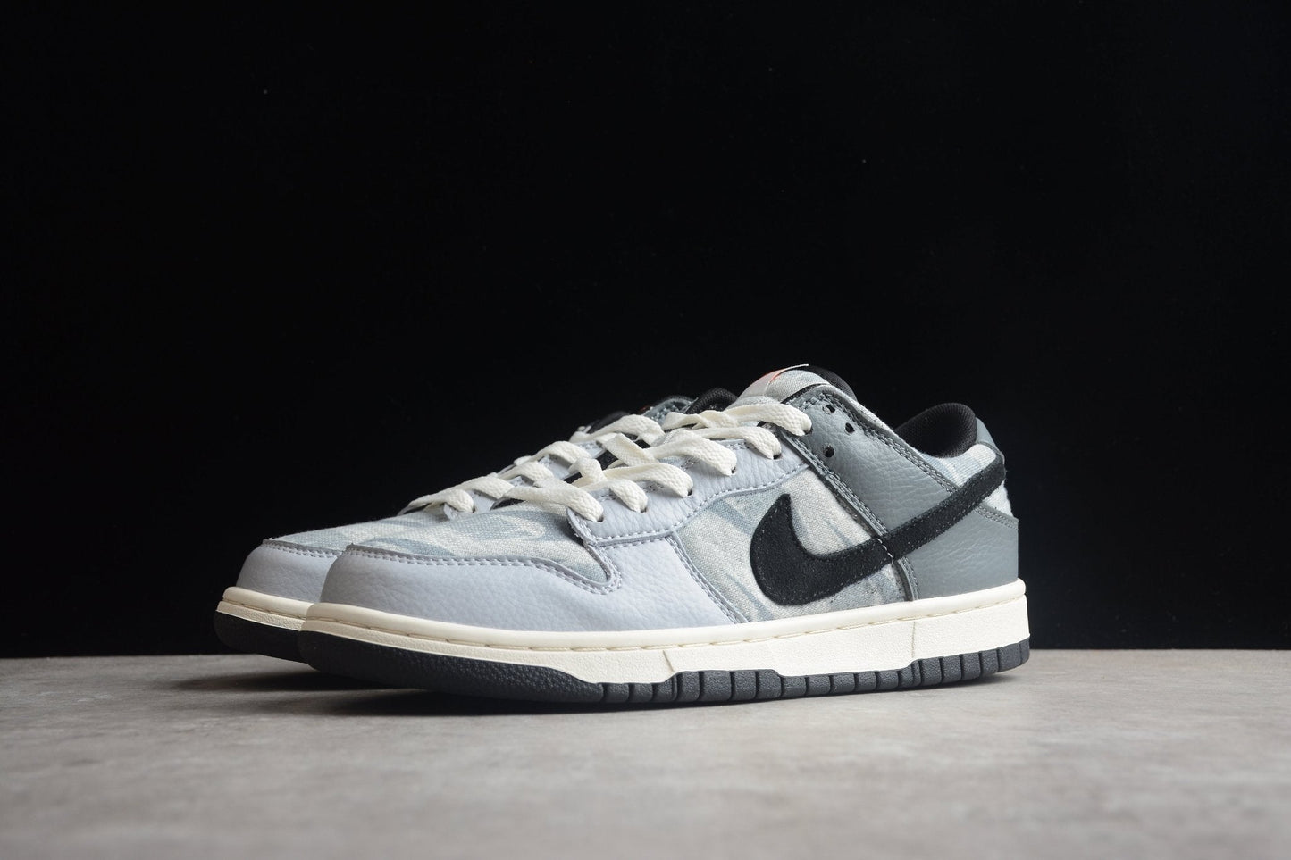 Essenza Rosa Dunk Low Grey / Off Noir | sapatilhas Sole Rua