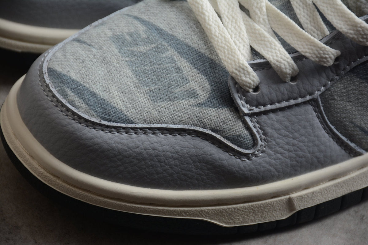 Essenza Rosa Dunk Low Grey / Off Noir | sapatilhas Sole Rua
