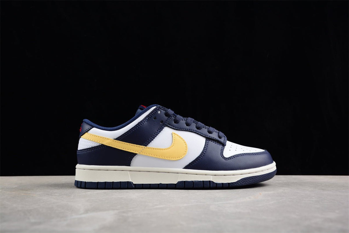 Essenza Rosa Dunk Low Navy / White / Yellow | sapatilhas Sole Rua